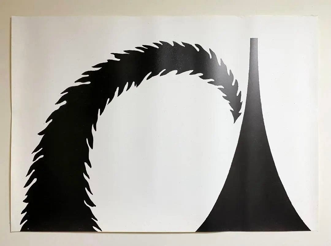 希少！仲條正義 2002年作『仲條のフジのヤマイ』シリーズポスター