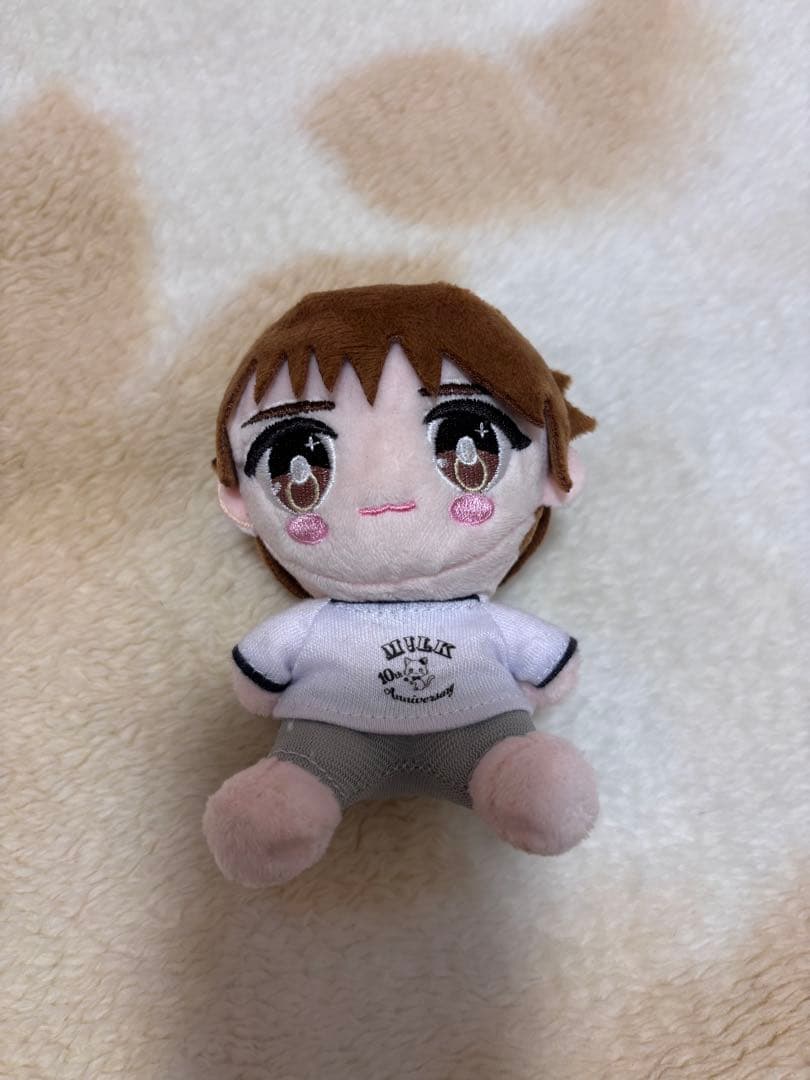 体操服みたいなぬいぐるみ 山中柔太朗 M!LK