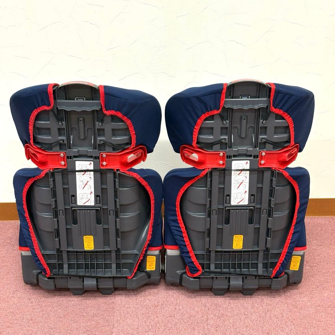 【2台セット】GRACO ジュニアマキシプラス ディズニー カーズ グレコ