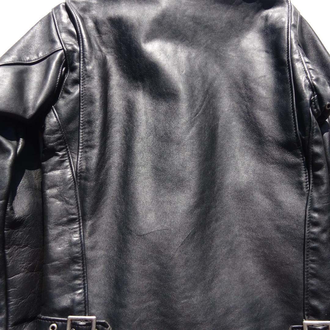 USA製立ち襟 Schott ショット 641牛革レザーライダースジャケット34