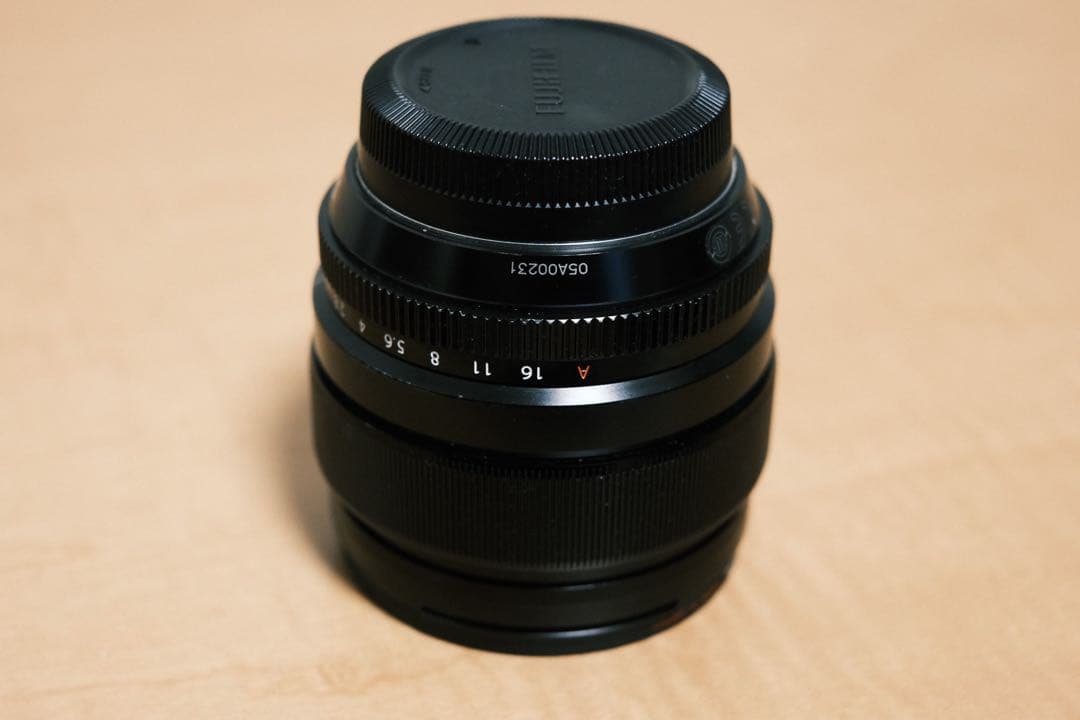 【動作品】FUJIFILM XF23mm F1.4 R 角形フード フィルター付