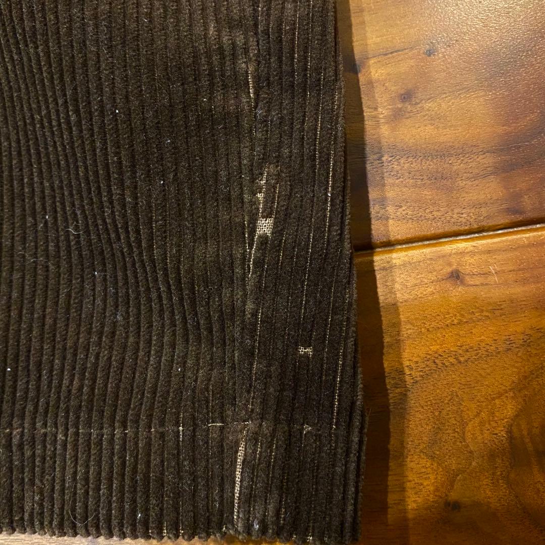 ラルフローレン アメリカ製 タック コーデュロイ パンツ RRL ポロカン