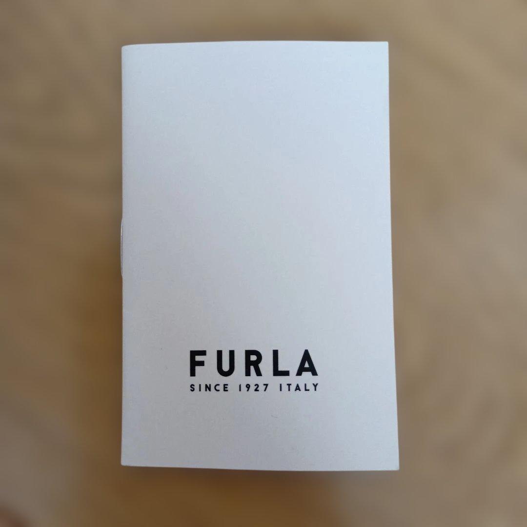 フルラ　バイカラー　ハンドバッグ