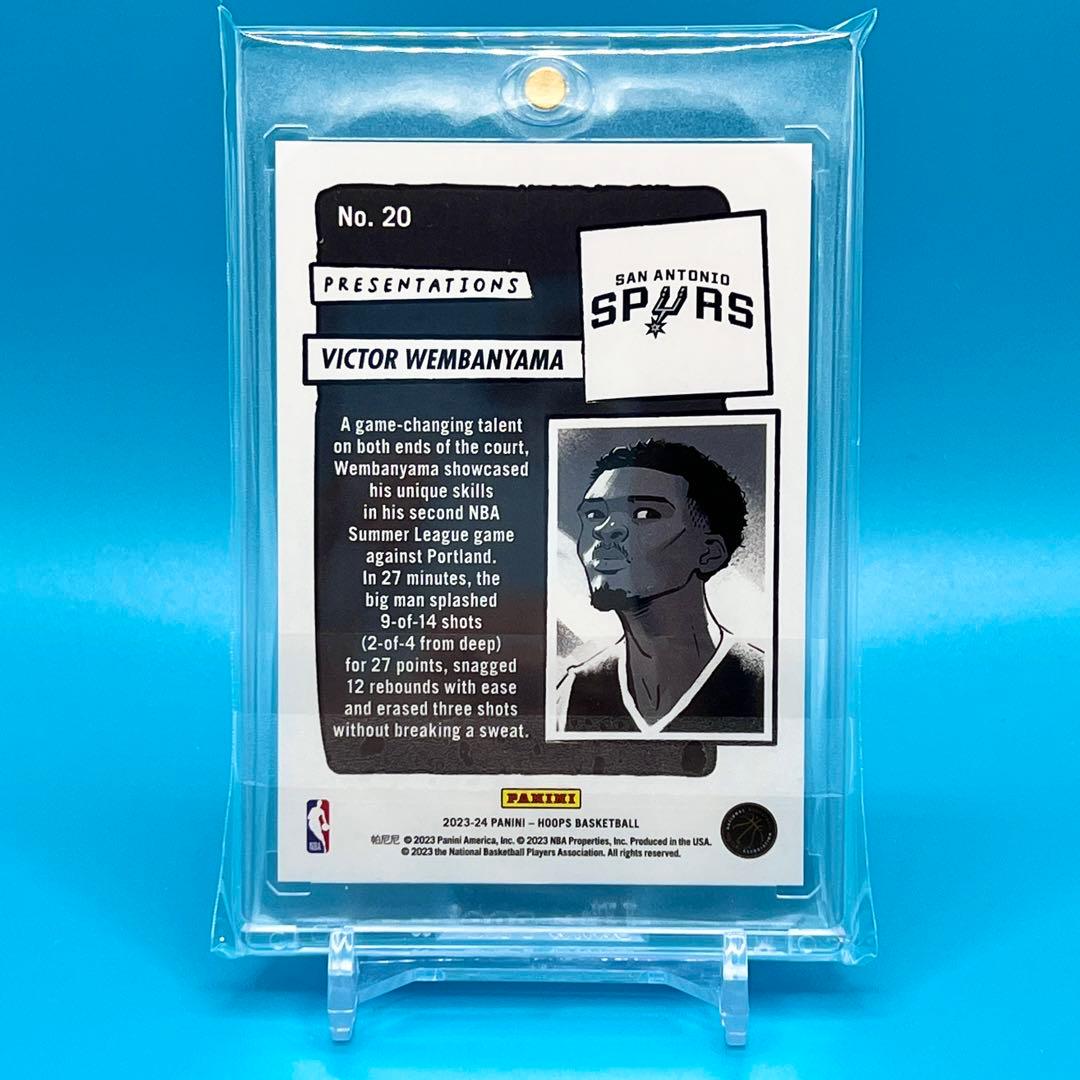 その他 2023-24 PANINI NBA HOOPS Wembanyama SSP