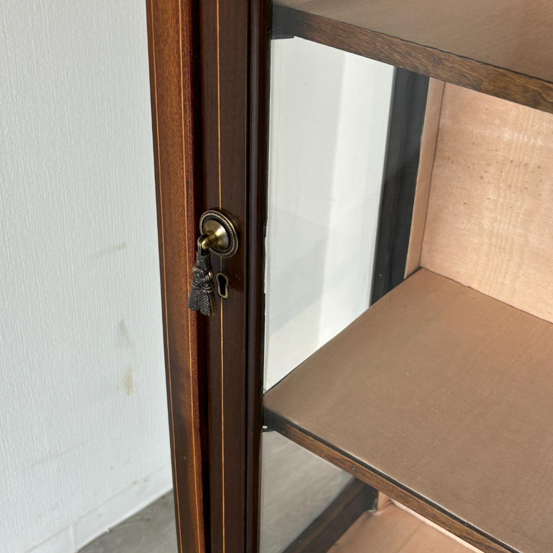 イギリス アンティーク家具 ディスプレイ キャビネット 1930年頃 766A