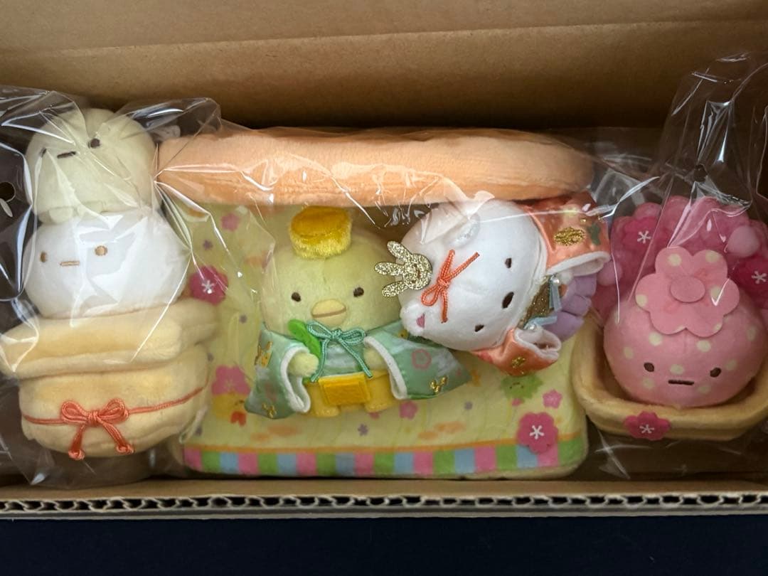 2026年 すみっコぐらし　ひなまつりぬいぐるみセット