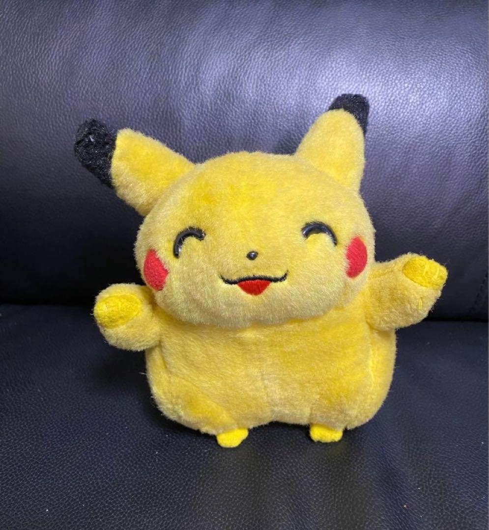 ピカチュウ ぬいぐるみ TOMY 初期 初代 にっこり バンザイポーズ