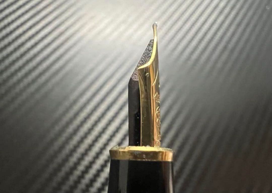 モンブラン 144 EF 全金 ブラック 万年筆 前期モデル