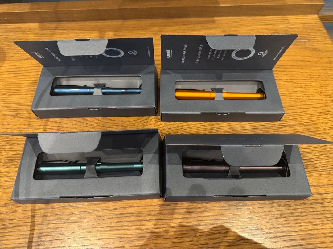 【新品　フルセット】　　KURUTOGA DIVE 4色セット①