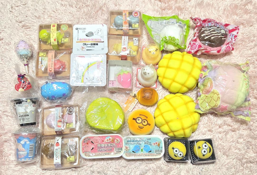 d*2様 スクイーズ　まとめ売り　28点