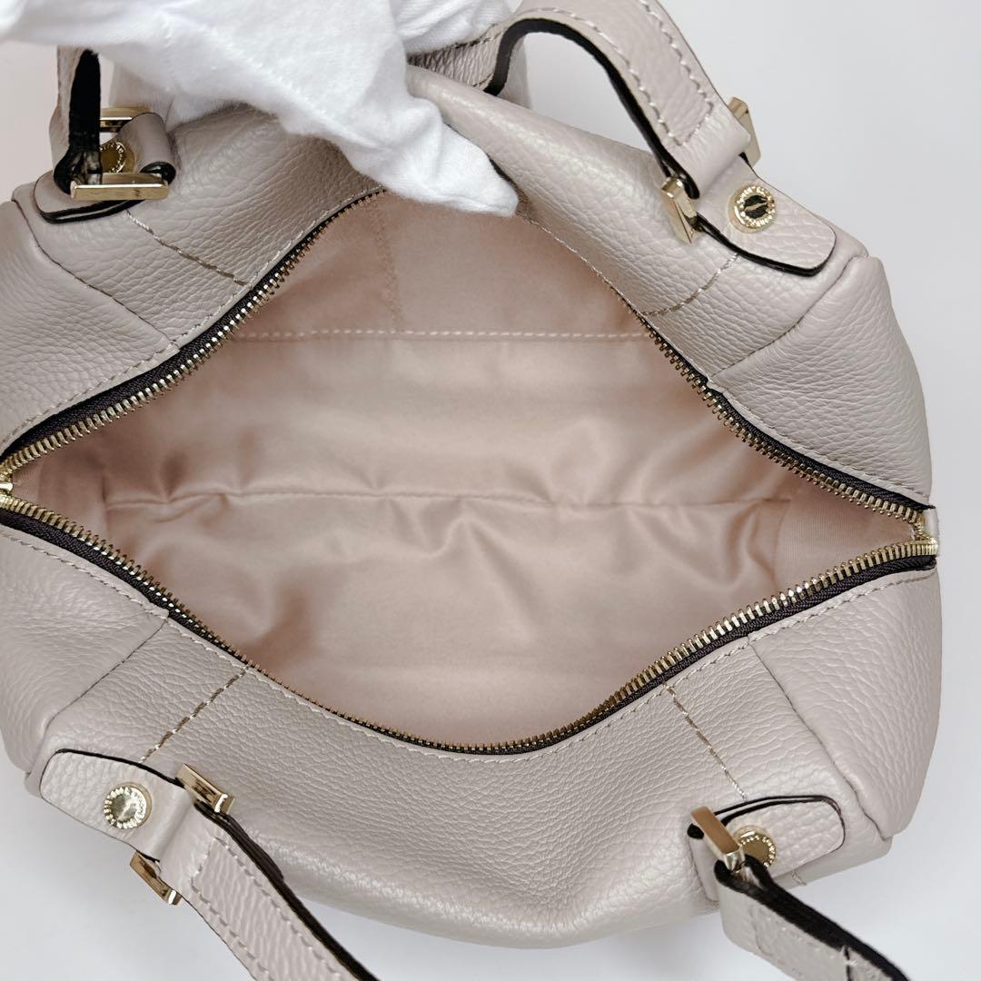 【人気商品】loristella ボストンバッグ　ショルダー　グレー　2way