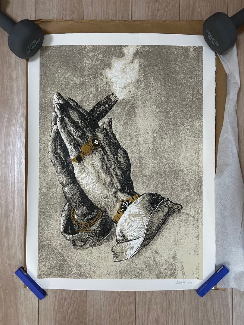 Gee Vaucher - Our Father, 2007 POWプリント