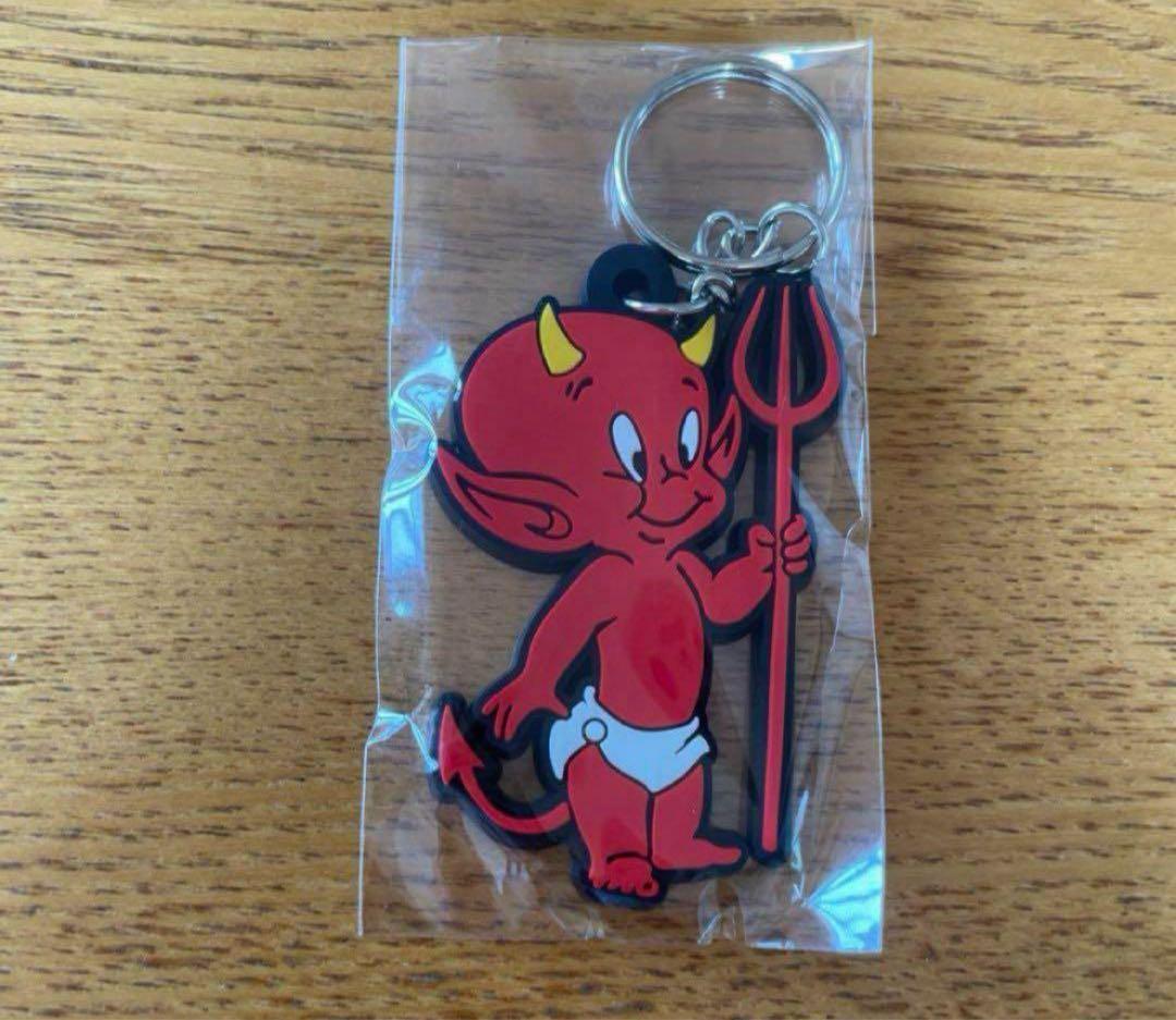レッドデビルラバーキーホルダー
