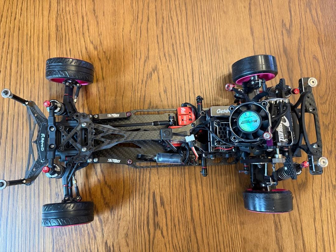 RaveD カーボンシャーシ RDX ナードダンパー