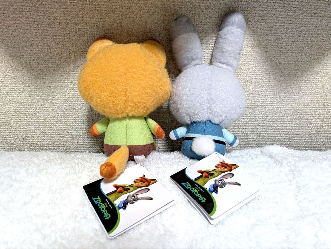 【り】ズートピア2 ぬいぐるみ マスコット 寝そべり 18点セット