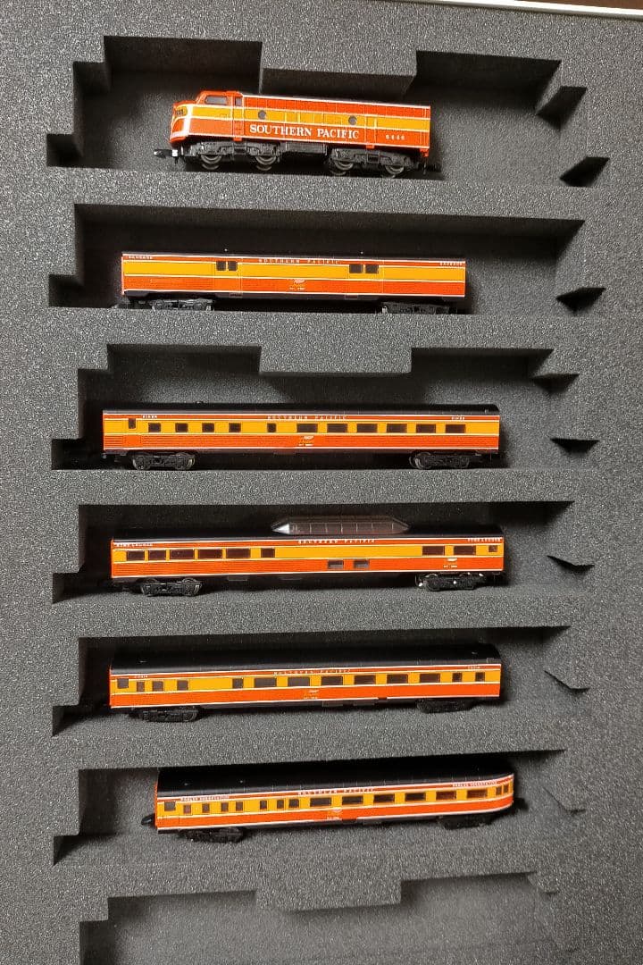 メルクリン製　Southern Pacific Zゲージ鉄道模型セット