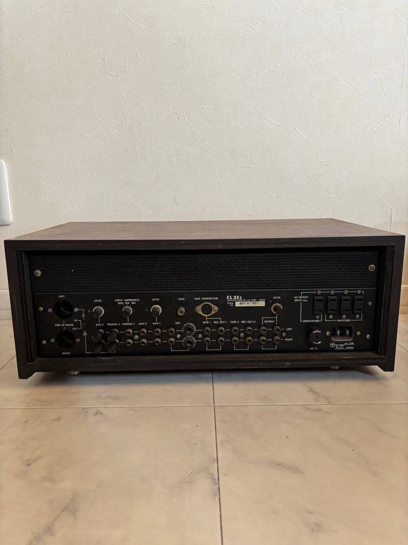 LUXMAN 真空管プリアンプ CL-35 II