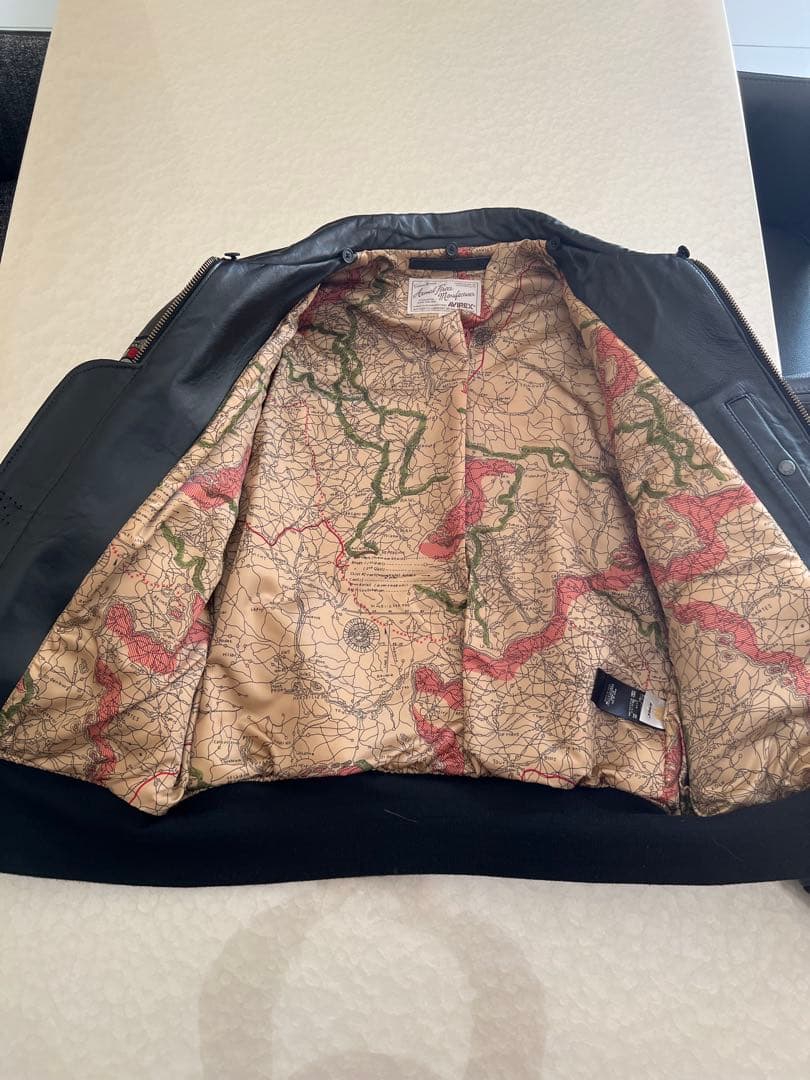 AVIREX レザージャケット 羊革