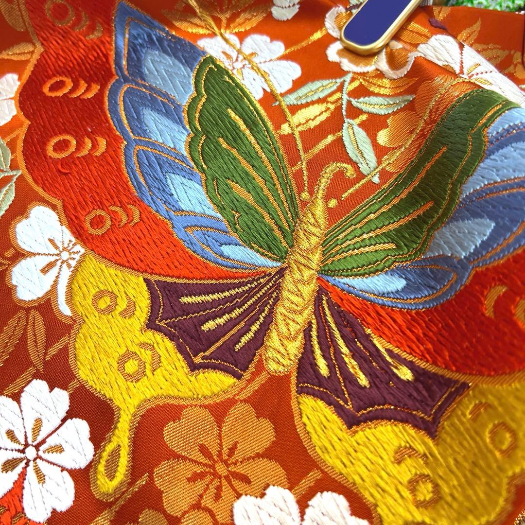 448 振袖フルセット 正絹 グリーン 黄緑 総刺繍 金彩 絞り レトロ 古風