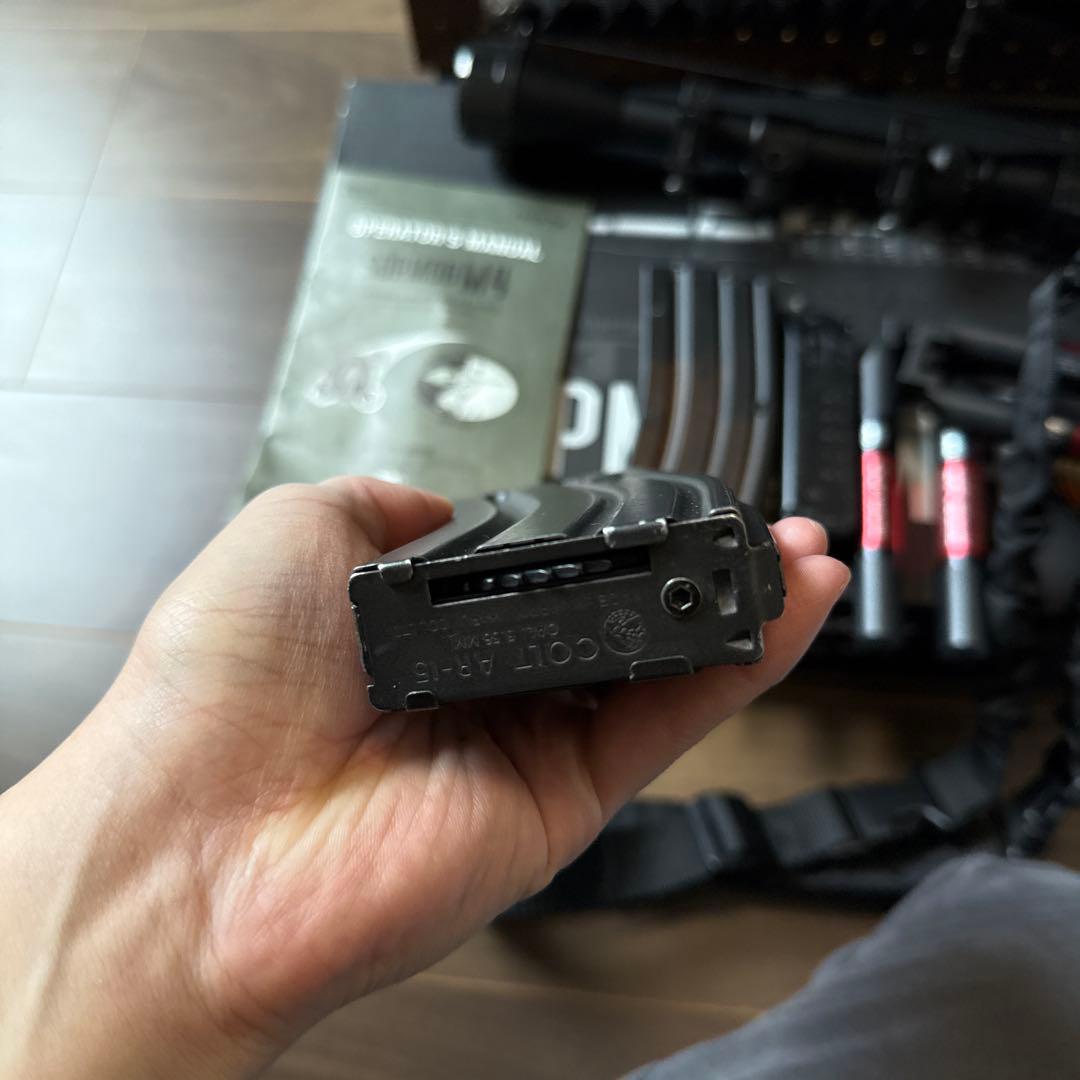 ア*ン様 SOPMOD M4 次世代電動ガン スコープ2個付き　多弾マガジン付き