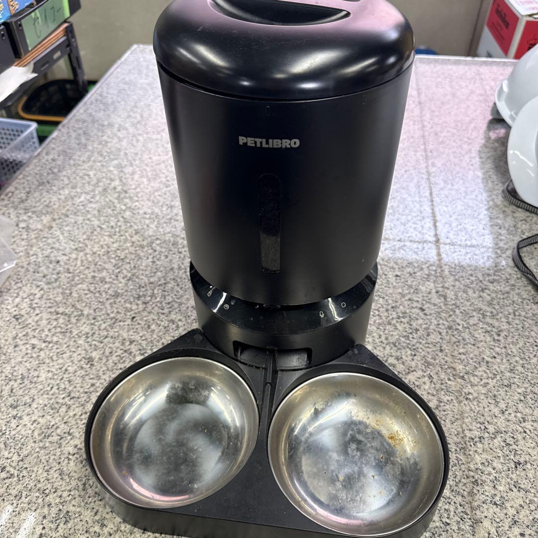 PETLIBRO 自動給餌器 ブラック PLAF203 カメラ付き 小物 格安