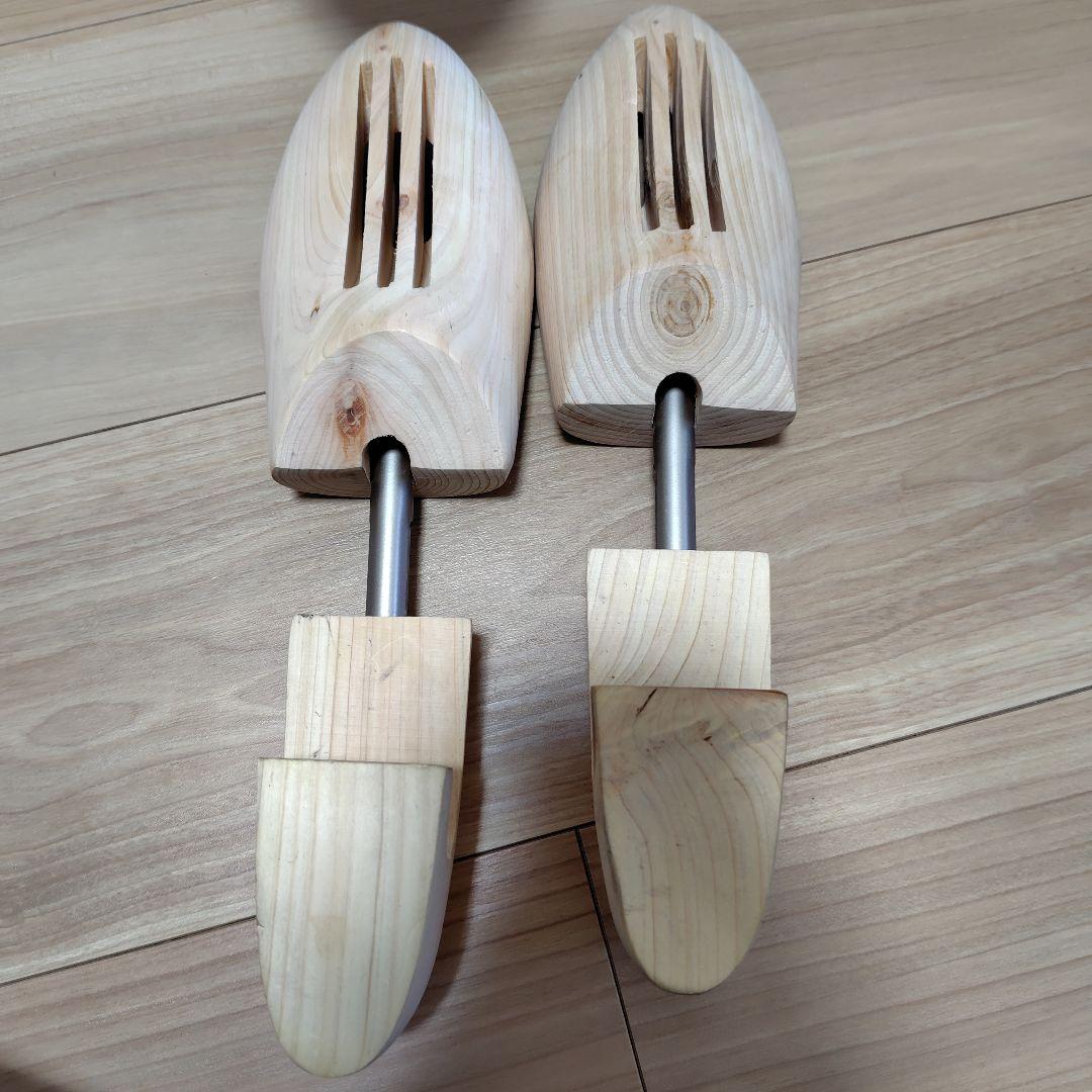 ほぼ新品 Tricker's プレーントゥ シューツリー付