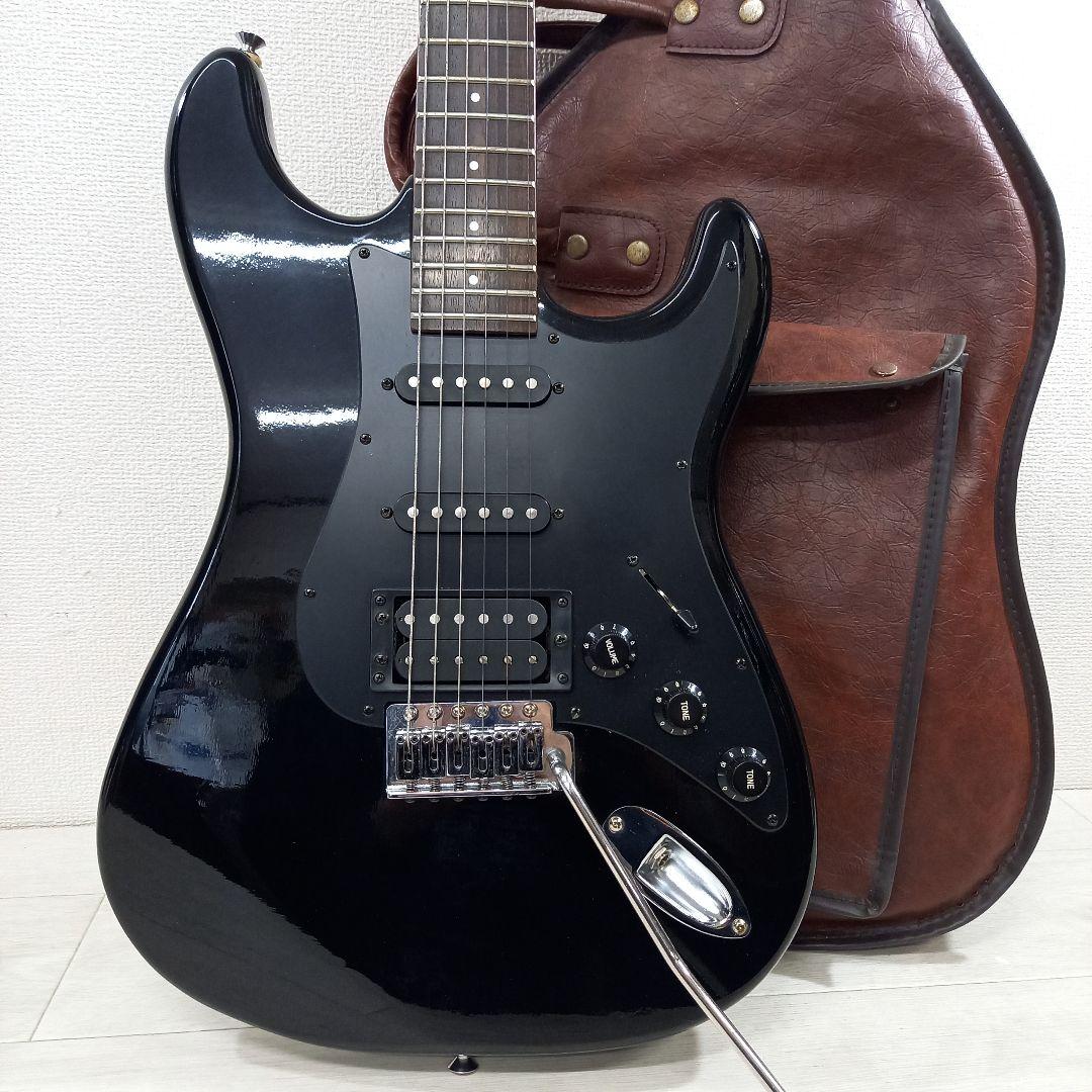 美品◎Mad Axe ストラトキャスター ブラック SSH