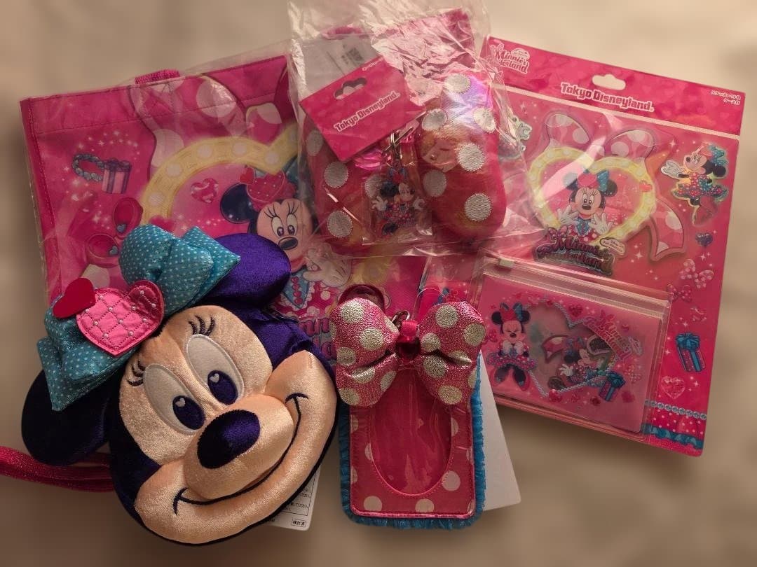 ディズニー　ミニーのパルパルーザ　トートバッグset