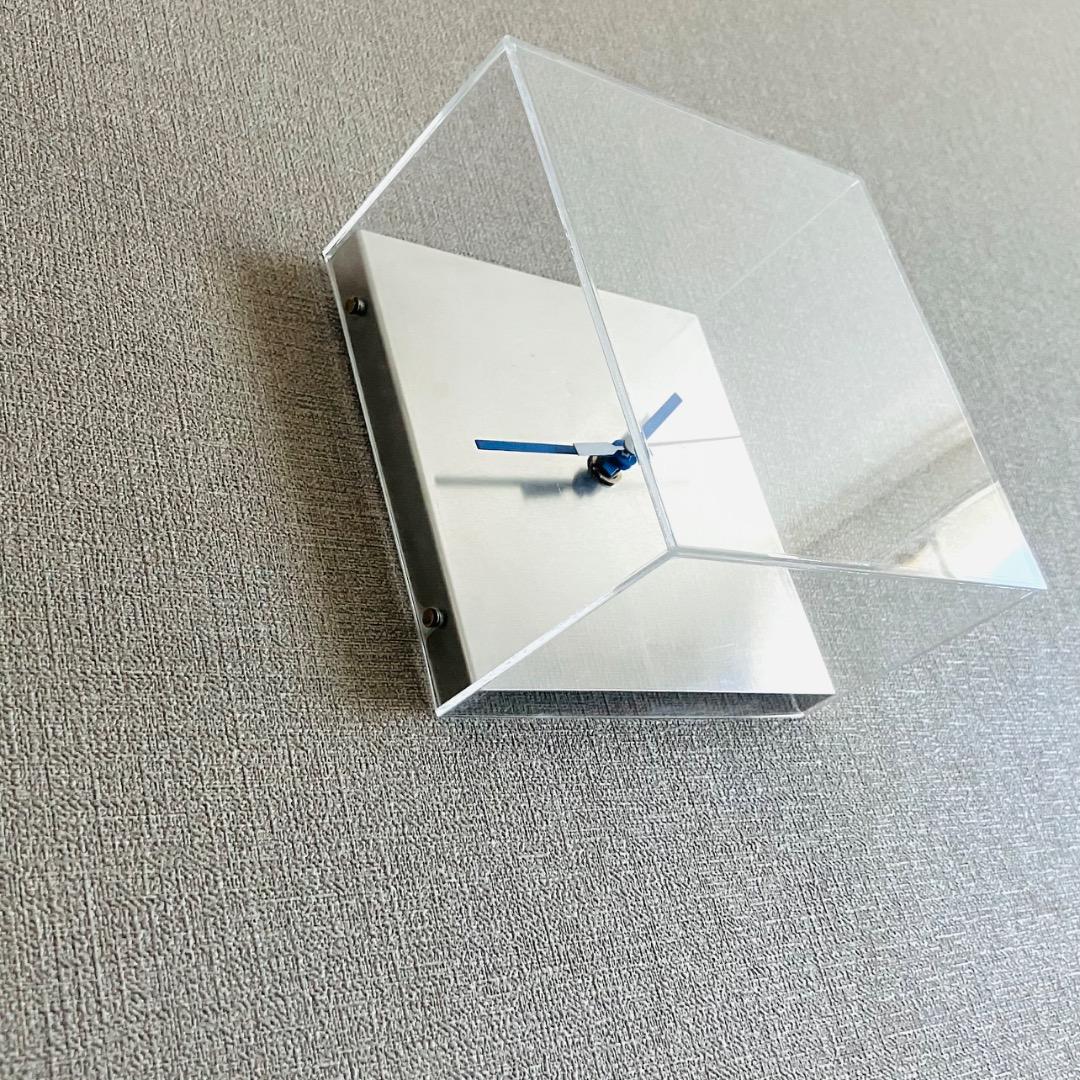 キューブクロック 掛け時計 ウォールクロック