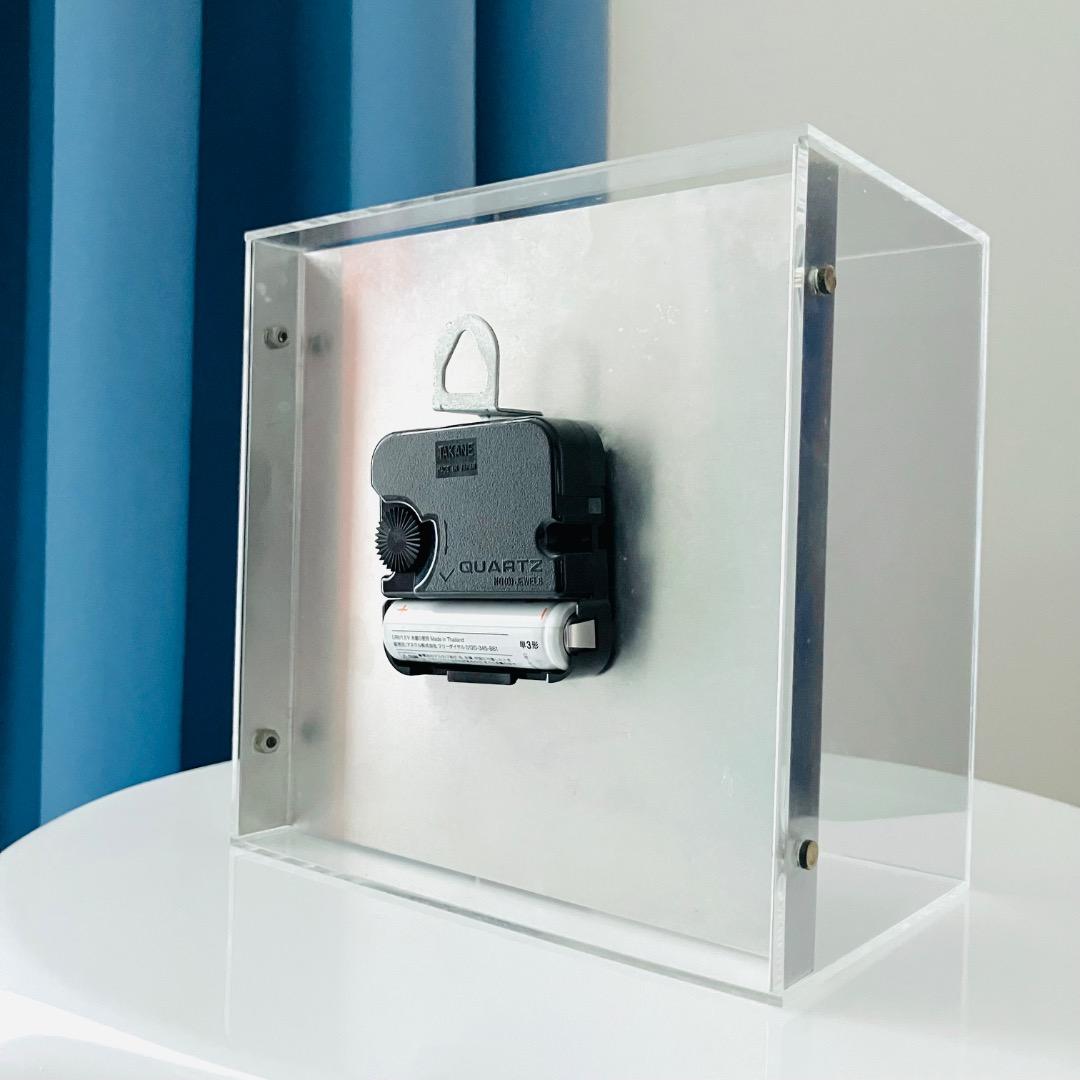 キューブクロック 掛け時計 ウォールクロック