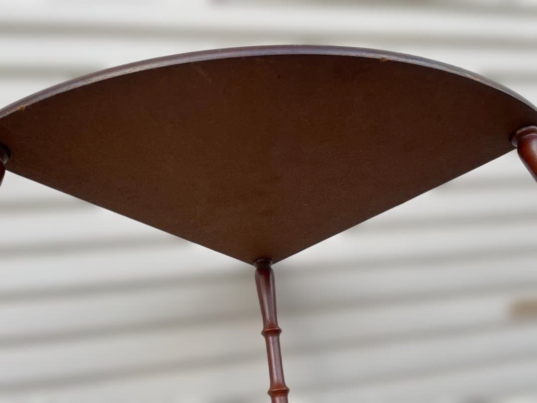 昭和 レトロ 家具 三角形 コーナー キャビネット コーナーラック 戸棚 ラック