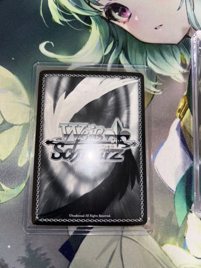 ヴァイスシュヴァルツ 　疾風リュー　シルフィSP サイン　ダンまち　無職転生