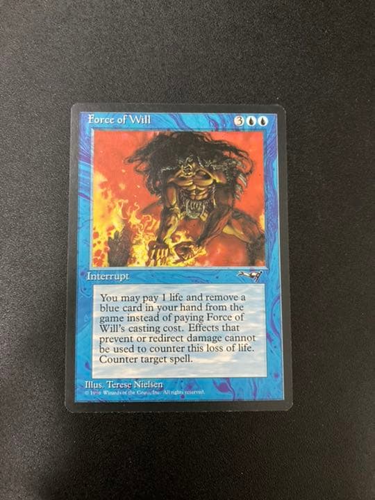 【MTG】意志の力/ Force of will(英語) 4枚セット