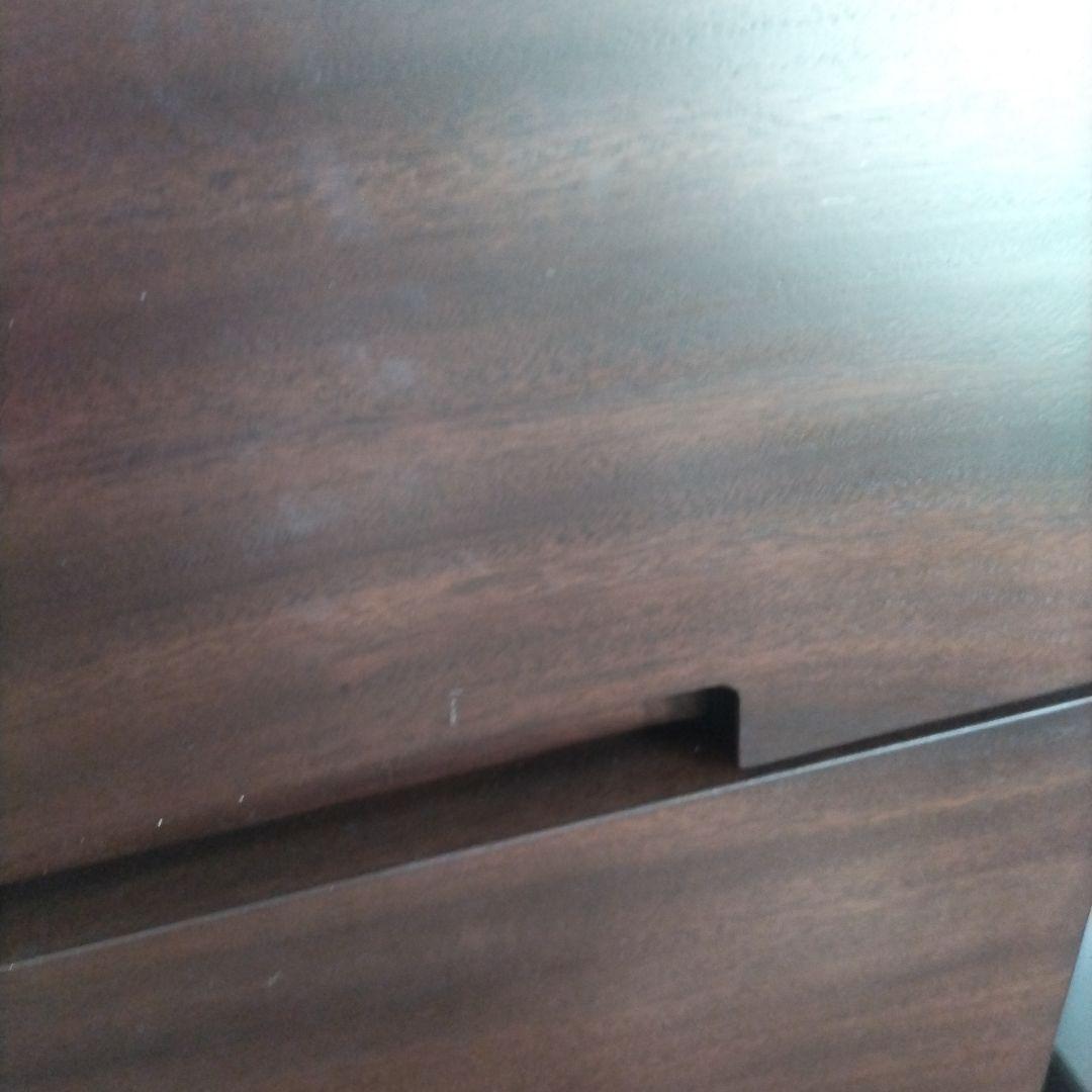 民芸家具　国産　ダークブラウン楠箪笥　6段