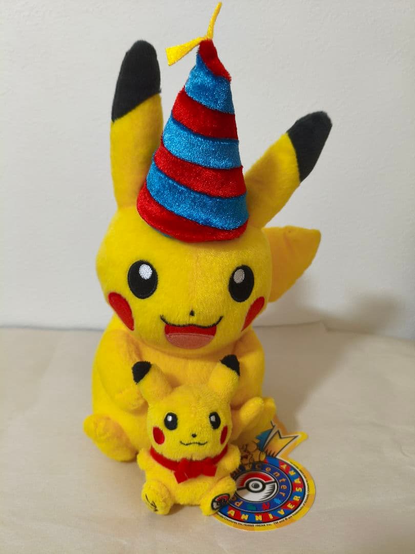 ポケモンセンター ぬいぐるみ 10周年 アニバーサリー ピカチュウ