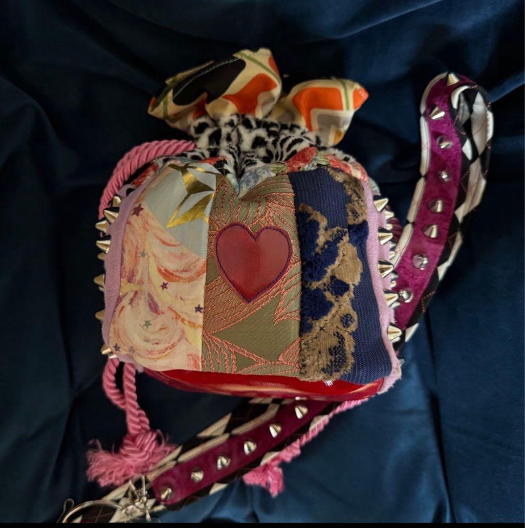 SAKU 巾着ショルダー アッシュペーフランス H.P FRANCE