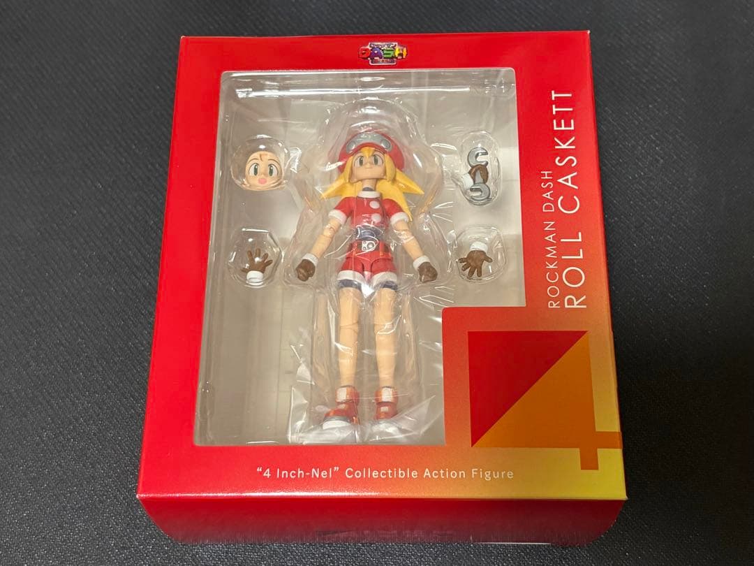 【未開封】4インチネル ロックマンDASH ロール・キャスケット 通常版