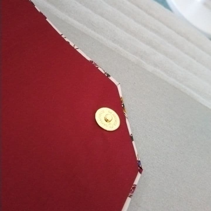 笹蔓手金更紗　数寄屋袋　京都　鈴木時代裂研究所　謹製　新品未使用品