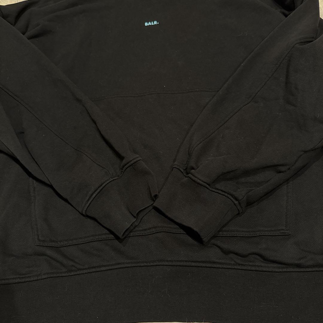 BALR. 日本限定 ゲームデイ ボックスフィット パーカー XXL 黒 美品