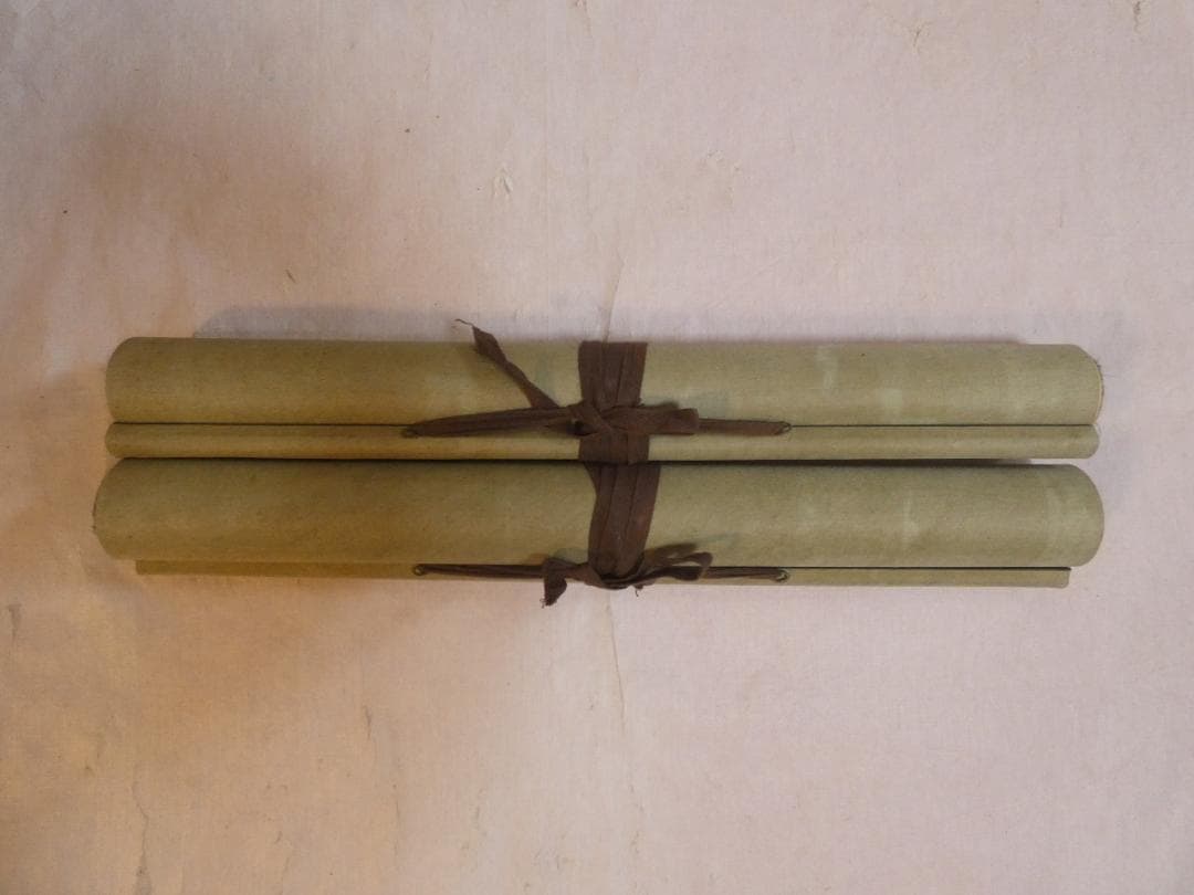 美品 韓国 朝鮮書画 金正喜 阮堂【書 】 掛け軸 2幅 紙本　箱無し