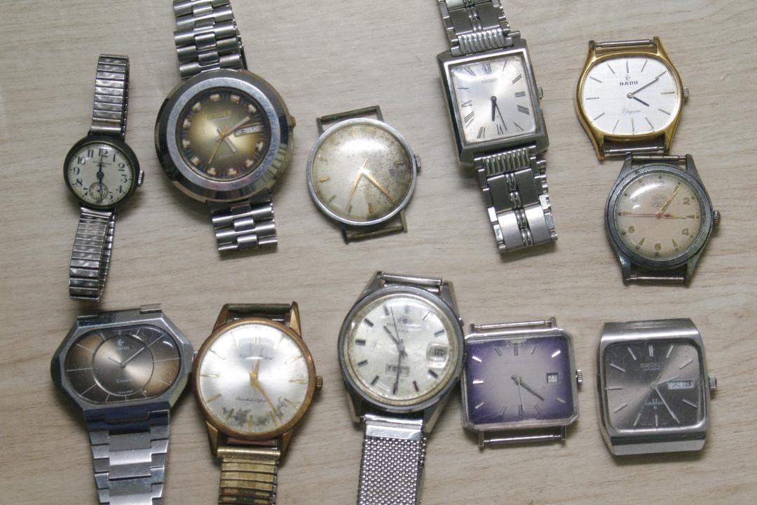 【片付け整理】機械式時計11個セット