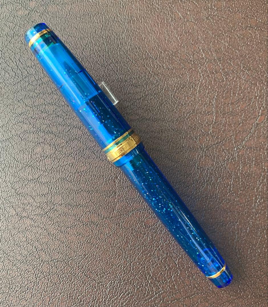 Pent ペント セーラー万年筆 彩時記 幻蒼海 中細ペン先