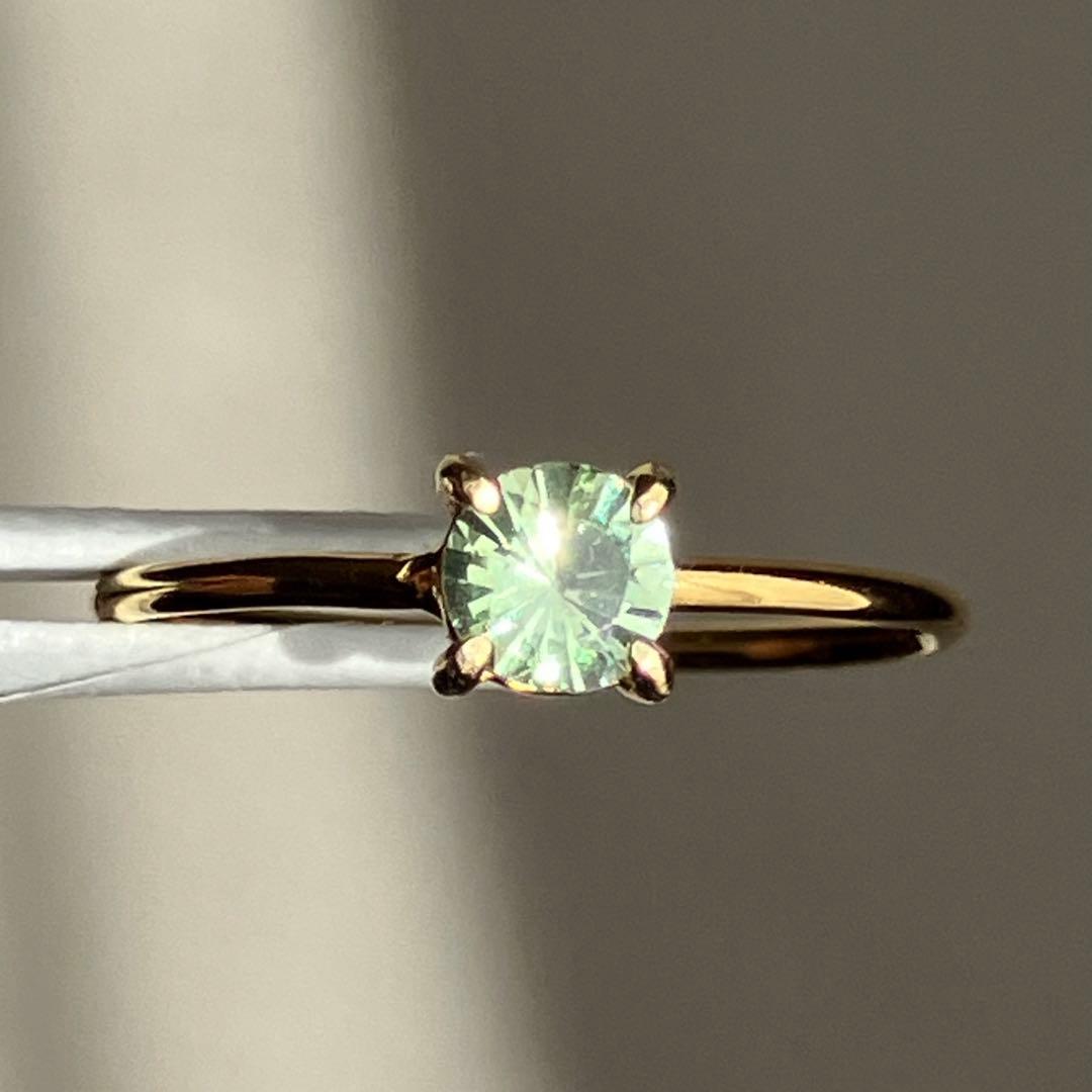 【おぴさまご確認用】ミントガーネットのファセットリング260102