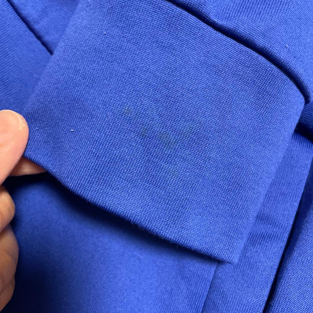 モンクレール　ジップアップパーカー　パーカー　XLサイズ　ブルー