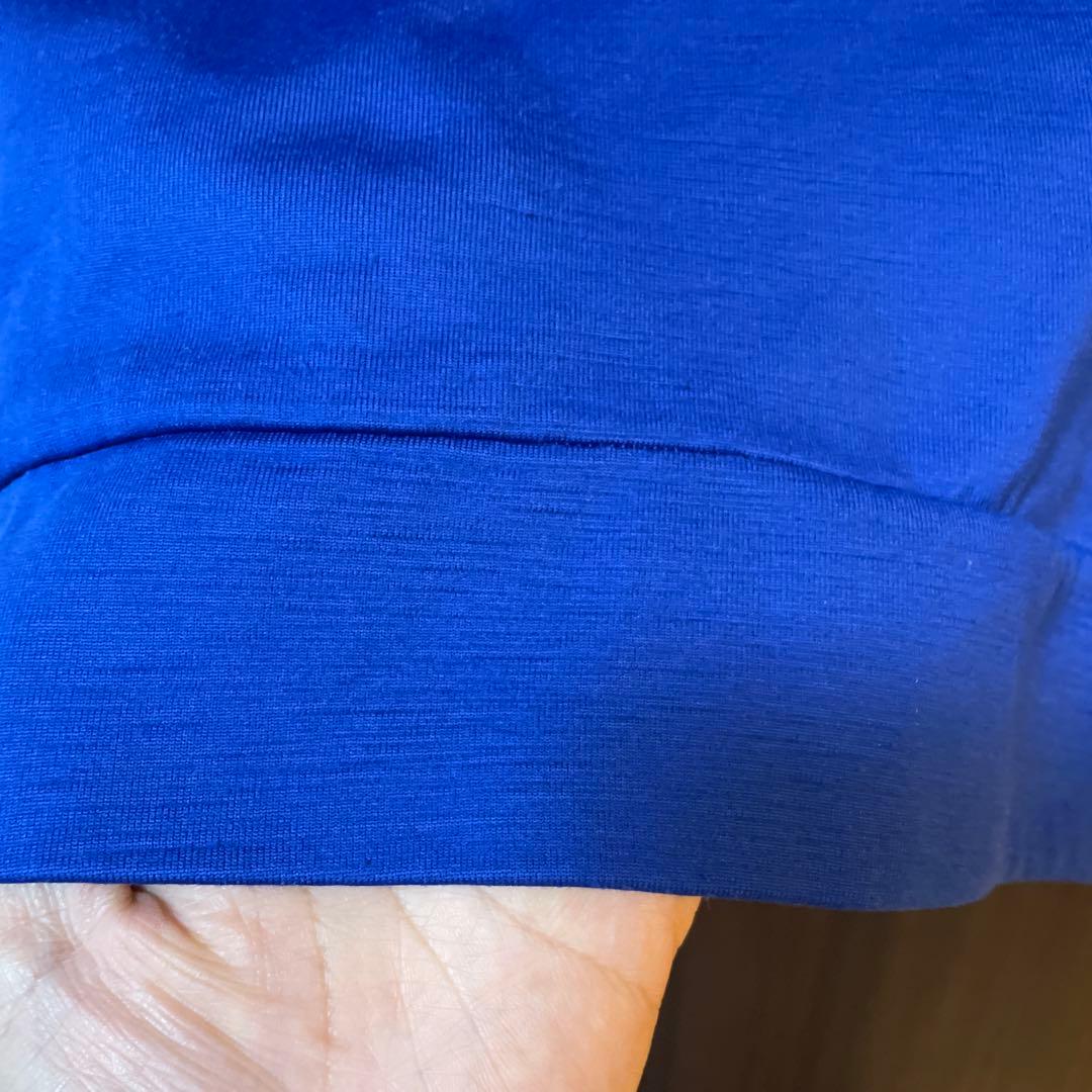 モンクレール　ジップアップパーカー　パーカー　XLサイズ　ブルー