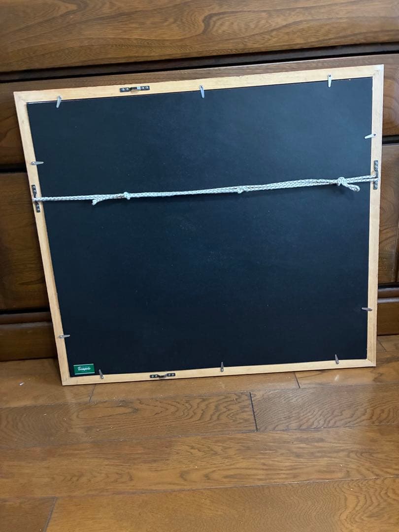 真作　田崎広助 リトグラフ（パリの裏町）額装 AP版 田崎廣助