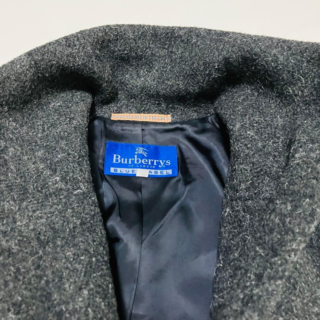 美品✨バーバリーズ ブルーレーベル　ベルテッドコート　ロング　ベルト