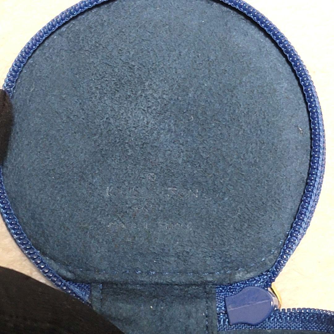 極美品 ルイヴィトン エピ レザー マルチケース ジュエリーケース ブルー系