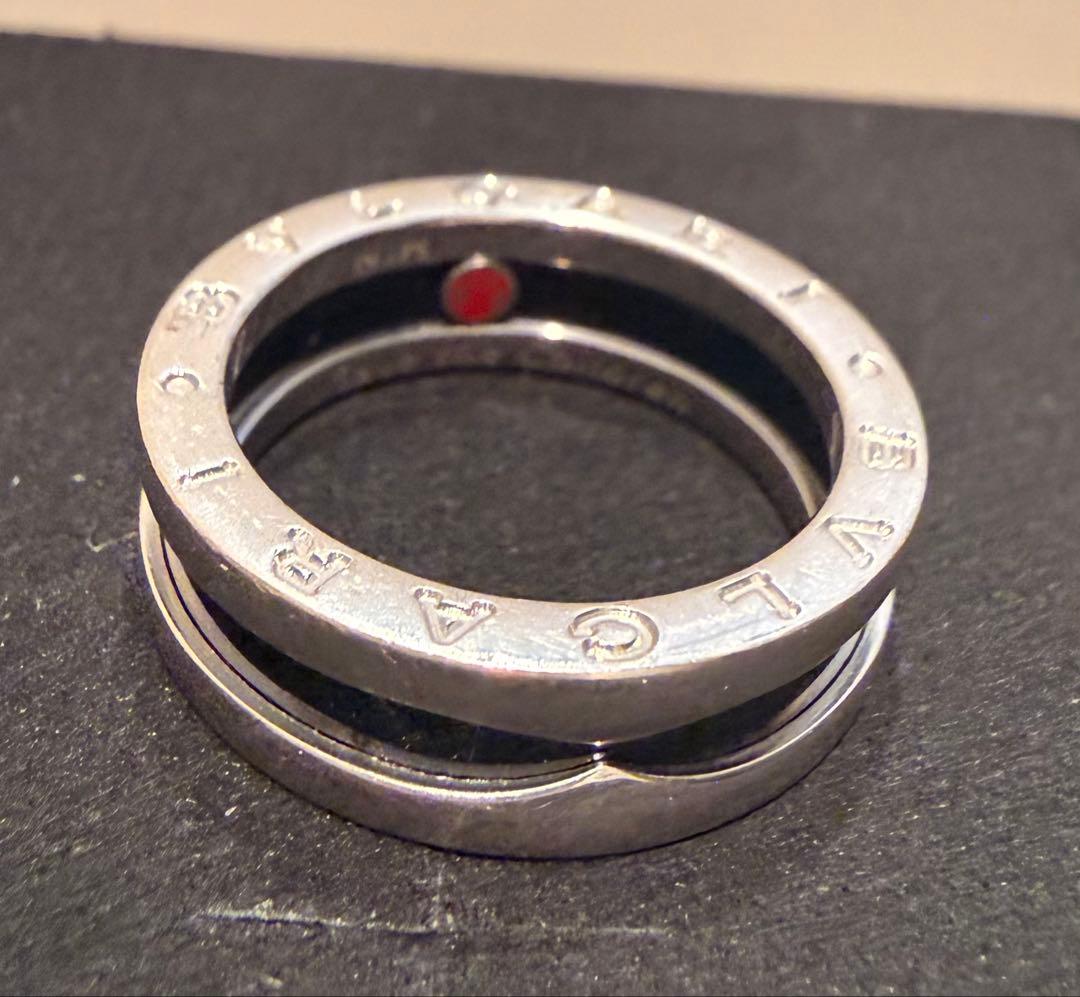 ブルガリ　ビーゼロワン　セーブ・ザ・チルドレン リング　サイズ56