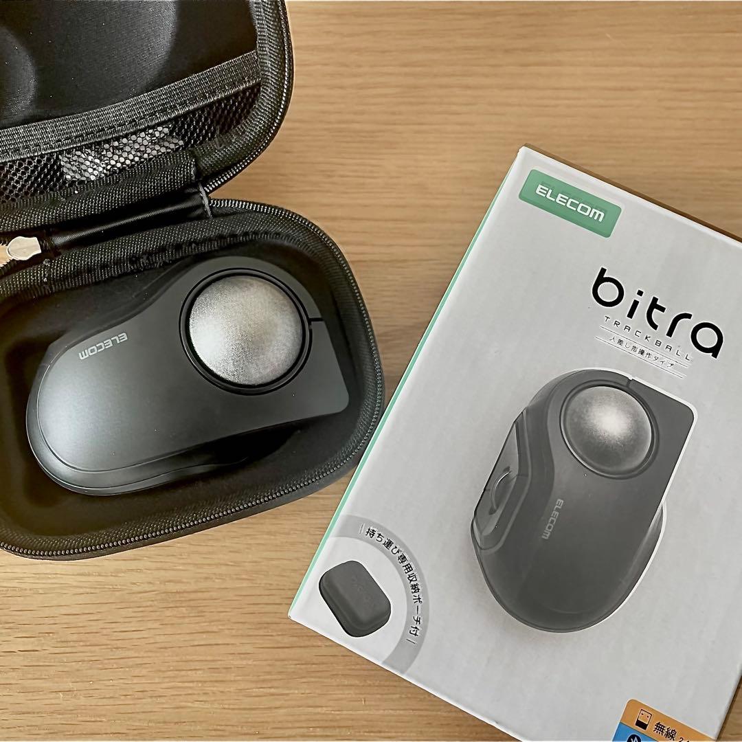 エレコム トラックボールマウス bitra Bluetooth 静音
